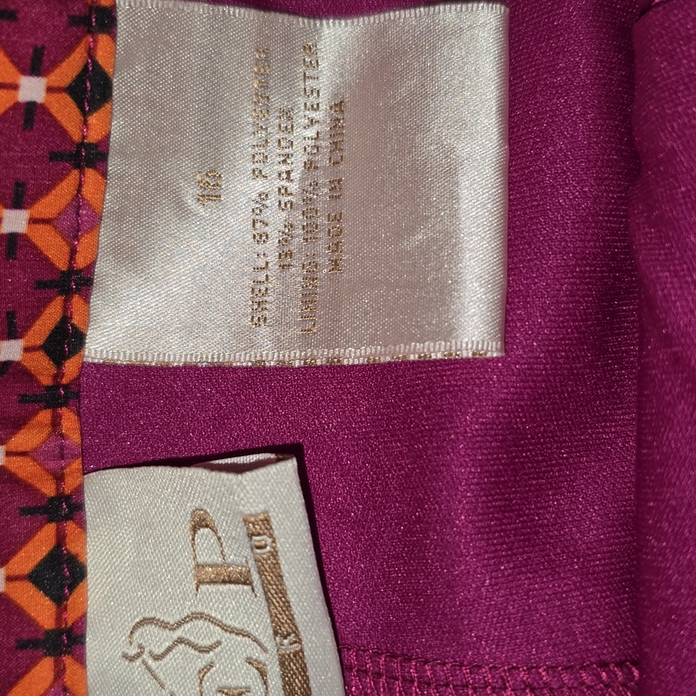 EP Pro Active Golf Tennis Sangria Skort Womens Size 16 NWT - Picture 9 of 11